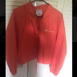 Champion cropped windbreaker